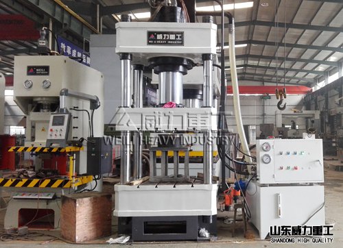 315吨金属铝锅拉伸成型液压机