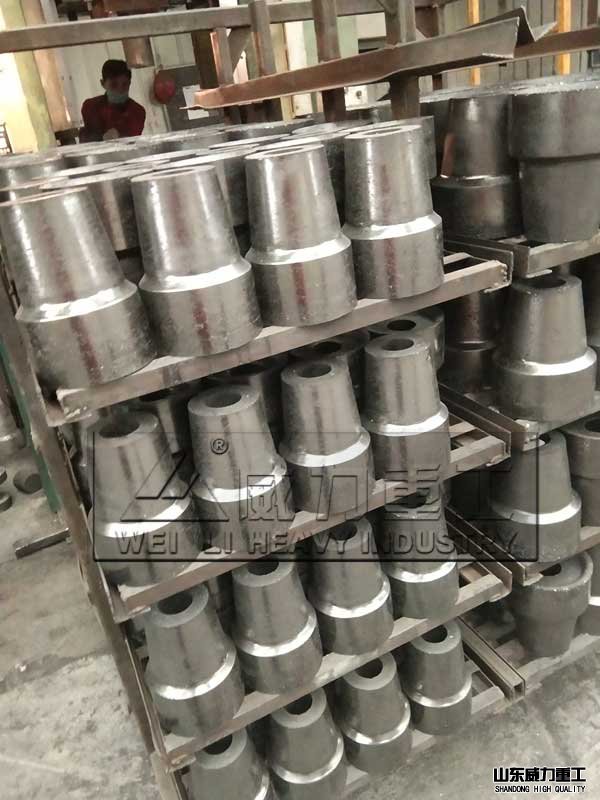 耐火材料压制工件